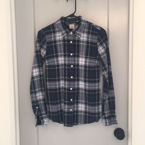 J. Crew Plaid Tartan -The Perfect Shirt